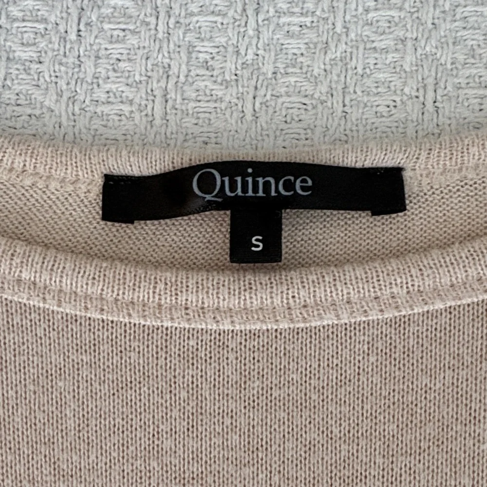 Quince Soft Blush Lightweight Knit Tee - Picture 2 of 5